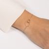 Bracelet Ginette NY Tiny Fusion Bracelet Or Rose