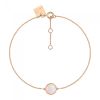 Bracelet Ginette NY Mini Ever Pink Mop Disc Bracelet Or Rose