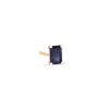 Boucle d'oreille Ginette NY Solo Midnight Blue Sandstone Stud Or Rose