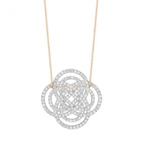 Collier Ginette NY Baby Diamond Purity On Chain Or Rose