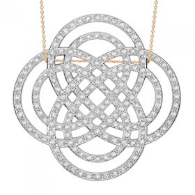 Collier Ginette NY Diamond Purity On Chain Or Rose
