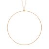 Collier Ginette NY Jumbo Circle Or Rose