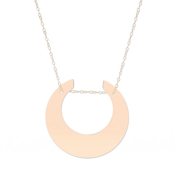 Collier Ginette NY Jumbo Masai Or Rose