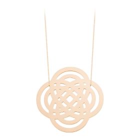 Collier Ginette NY Jumbo Purity On Chain Or Rose