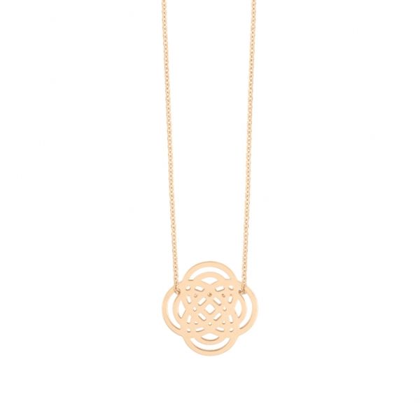 Collier Ginette NY Mini Purity On Chain Or Rose