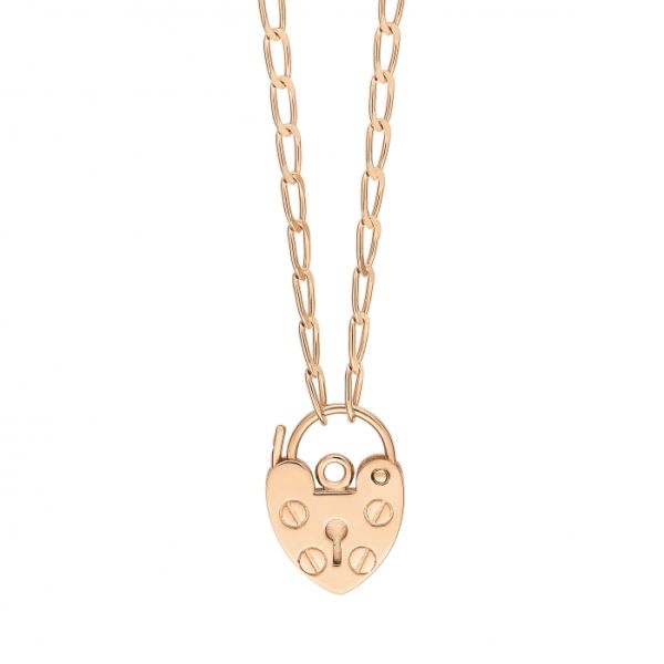 Collier Ginette NY Mini Providence Necklace Or Rose
