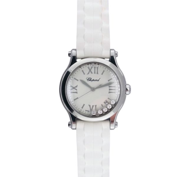Montre Occasion Chopard Happy Sport 5 Diamants Mobiles