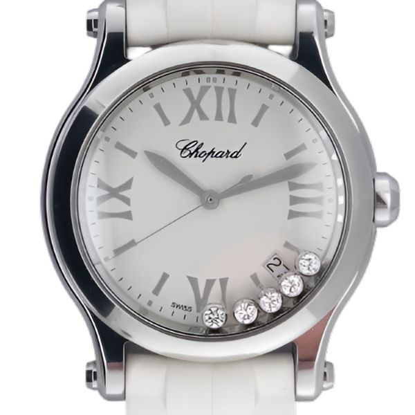 Montre Occasion Chopard Happy Sport 5 Diamants Mobiles