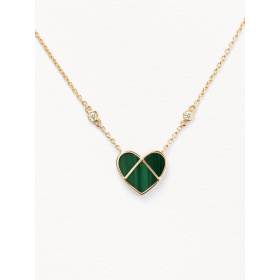 Collier Poiray Or Jaune Petit modèle Malachite