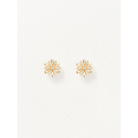 Boucles d'oreilles Poiray Or Jaune Diamants