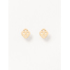 Boucles d'oreilles Poiray Cœur Entrelacé Or Jaune