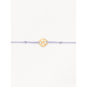 Bracelets composés (cordon) Poiray Cœur Entrelacé Or Jaune