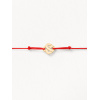 Bracelets composés (cordon) Poiray Cœur Entrelacé Or Jaune