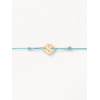 Bracelets composés (cordon) Poiray Cœur Entrelacé Or Jaune