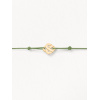 Bracelets composés (cordon) Poiray Cœur Entrelacé Or Jaune