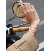 Bracelets composés (cordon) Poiray Cœur Entrelacé Or Jaune