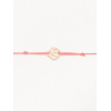 Bracelets composés (cordon) Poiray Cœur Entrelacé Or Rose