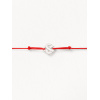 Bracelets composés (cordon) Poiray Cœur Entrelacé Or Blanc