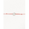 Bracelets composés (cordon) Poiray Cœur Entrelacé Or Blanc