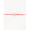 Bracelets composés (cordon) Poiray Cœur Entrelacé Or Blanc