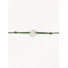 Bracelets composés (cordon) Poiray Cœur Entrelacé Or Blanc