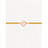 Bracelets composés (cordon) Poiray Cœur Entrelacé Or Rose