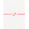Bracelets composés (cordon) Poiray Cœur Entrelacé Or Rose