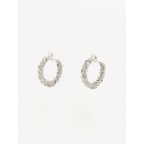 Boucles d'oreilles Poiray Dune de Poiray Or Blanc