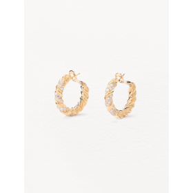 Boucles d'oreilles Poiray Dune de Poiray Or Jaune Diamants