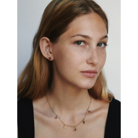 Boucles d'oreilles Poiray Lolita Or Jaune Diamants