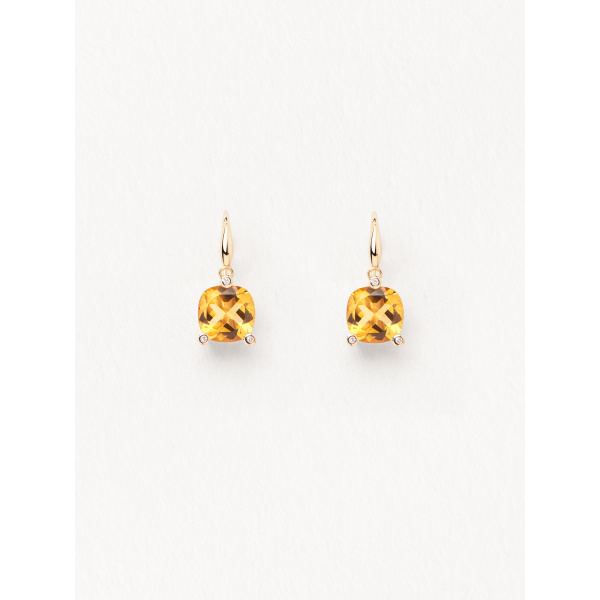 Boucles d'oreilles Poiray Filles Antik Or Jaune