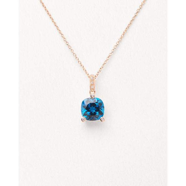 Pendentif Poiray Filles Antik Or Rose