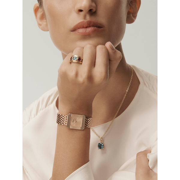 Pendentif Poiray Filles Antik Or Rose