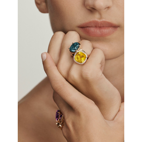Bague Poiray Filles Antik Or Jaune