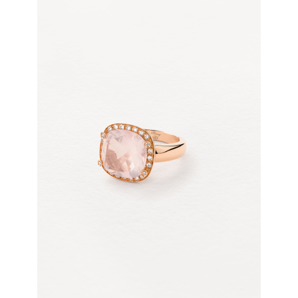 Bague Poiray Filles Antik Or Rose