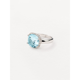Bague Poiray Filles Antik Or Blanc