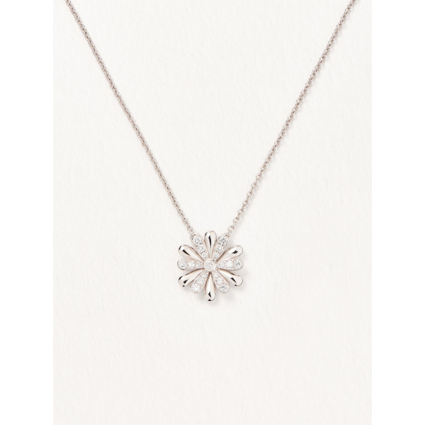 Collier Poiray Or Blanc Diamants