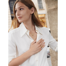 Collier Poiray Or Blanc Diamants