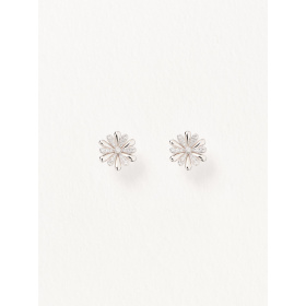 Boucles d'oreilles Poiray Or Blanc Diamants