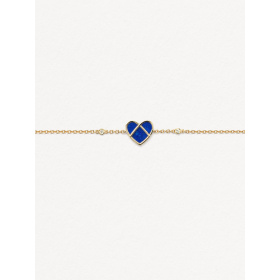 Bracelet Poiray Or Jaune Lapis lazuli