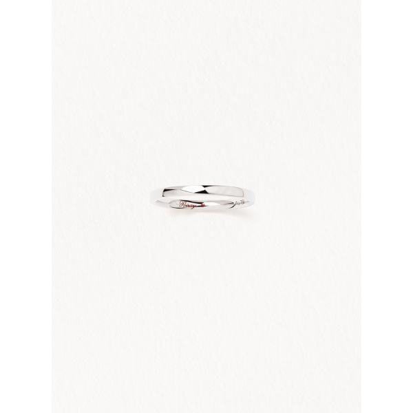 Bague Poiray Or Blanc Petit modèle