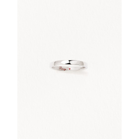 Bague Poiray Or Blanc Moyen modèle