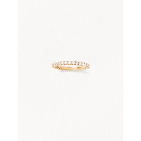 Bague Poiray Or Jaune Diamants Petit modèle