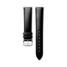 Bracelet Longines Cuir De Veau Noir 19 mm