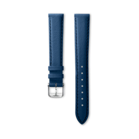 Bracelet Longines Cuir Bleu Semi Mat 14 mm