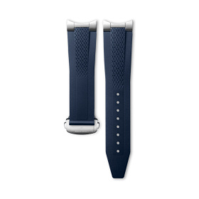 Bracelet Longines Caoutchouc Bleu 22 mm