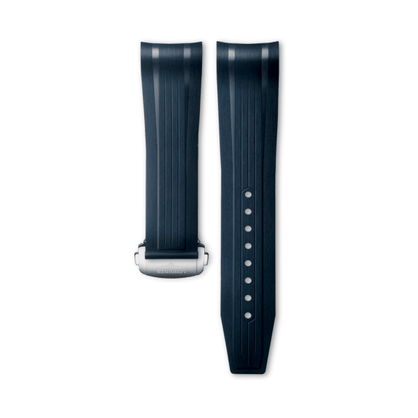 Bracelet Longines Caoutchouc Bleu 22 mm