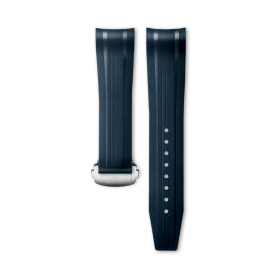 Bracelet Longines Caoutchouc Bleu 21 mm