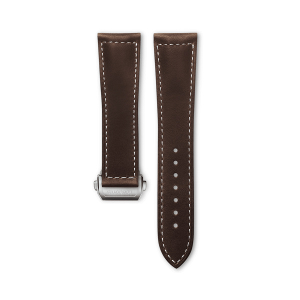 Bracelet Longines Cuir Brun Mat 21 mm