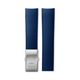 Bracelet Longines Caoutchouc Bleu 19 mm